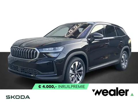 Škoda Kodiaq Business Edition 1.5 TSI PHEV 204 PK | Trekhaak | Cognac Leder | 19" lichtmetalen velge