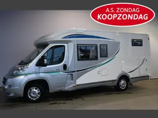 Chausson WELCOME 64 XXL Garage Airco Vast Bed Toilet/Wasruimte Luifel Ringverwarming Skywindow Inrui