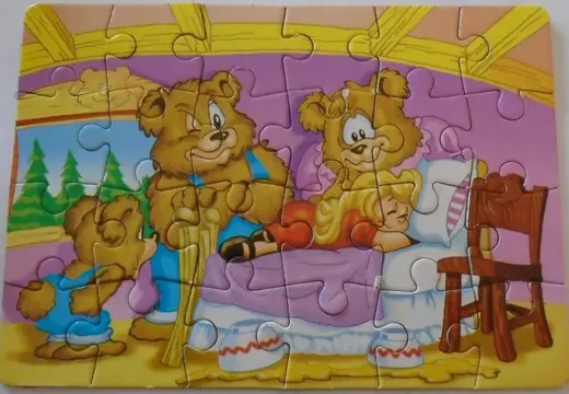 PUZZEL MINI 24 STUKJES BEREN