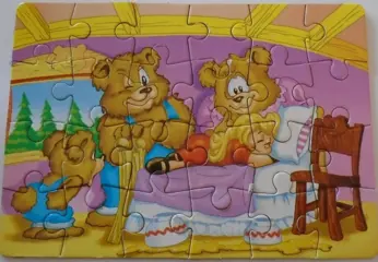 PUZZEL MINI 24 STUKJES BEREN