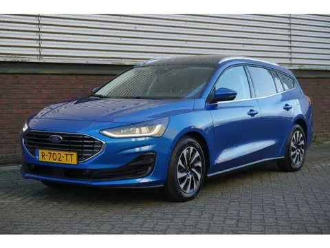 Ford Focus Wagon 1.0 EcoB.125PK Hybrid Titanium X/Panoramadak/ Zeldzaam Compleet!!!