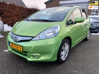 Honda Jazz 1.4 Hybrid Elegance Bj 2012, Clima, Cruise, Pano dak, inruil is mogelijk
