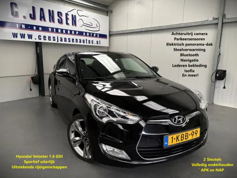 Hyundai Veloster 1.6 GDI i-Catcher Prachtige auto!