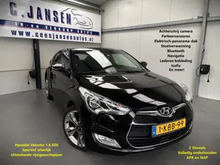 Hyundai Veloster 1.6 GDI i-Catcher Prachtige auto!