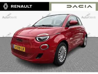 Fiat 500E CABRIO RED 24 kWh - Vouwdak (bj 2022, automaat)