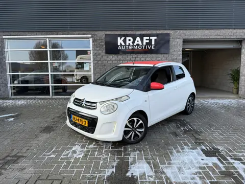 Citroen C1 1.0 e-VTi Shine | Cabrio | Parkeer Camera | Bluetooth | Top onderhouden! | LED | All seas