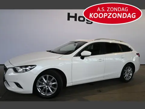 Mazda 6 Sportbreak 2.0 HP TS+ Clima Cruise Control Stoelverwarming Trekhaak Rijklaarprijs Inruil Mog