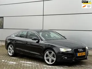 Audi A5 Sportback 1.8 TFSI S-Line |1e Eignr |Stoelverw |Half Leder |Xenon |Led |Cruise |Nap |Boekjes