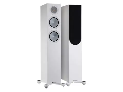 Monitor Audio Silver 200 7G vloerstaande speaker wit zijdeglans