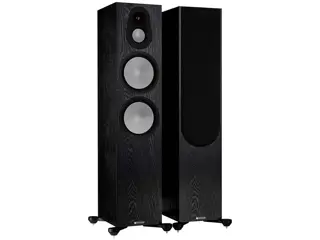 Monitor Audio Silver 500 7G vloerstaande speaker zwart eiken