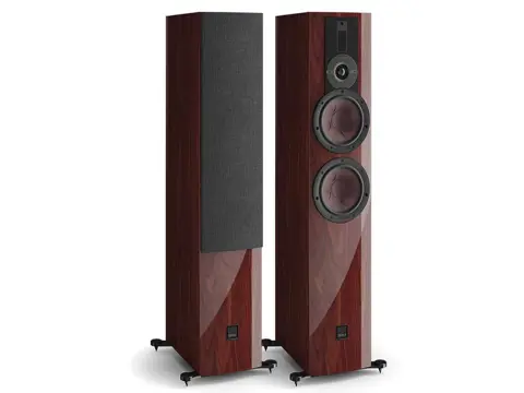 DALI RUBIKORE 6 vloerstaande speaker hoogglans kastanje