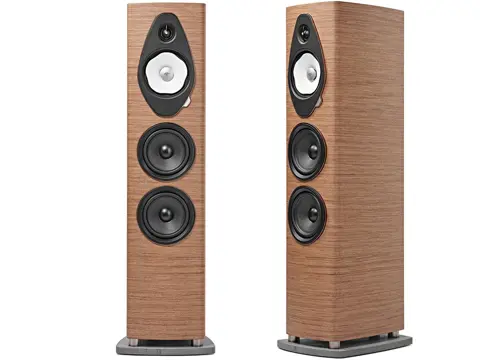Sonus faber Sonetto V G2 vloerstaande speaker walnoot