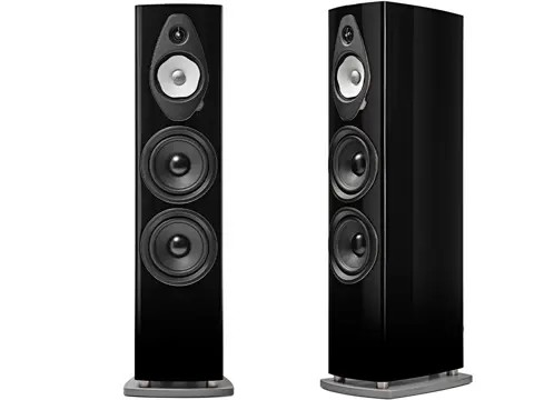Sonus faber Sonetto VIII G2 vloerstaande speaker hoogglans zwart