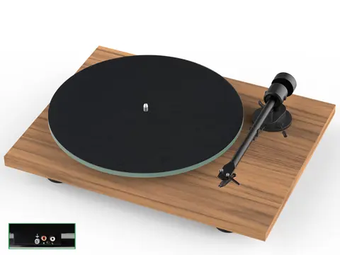 Pro-Ject T1 EVO Phono platenspeler walnoot