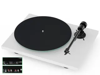 Pro-Ject T1 EVO BT platenspeler wit zijdeglans