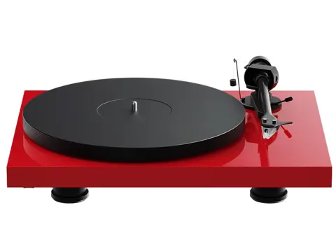 Pro-Ject Debut EVO 2 platenspeler hoogglans rood