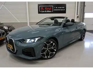 BMW 4-serie Cabrio 420i High Executive M-Sport Sportstoelen Camera Stoelverwarming Curved dashboard 