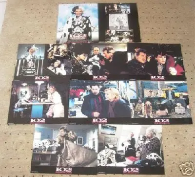 102 DALMATIANS lobbycard set.