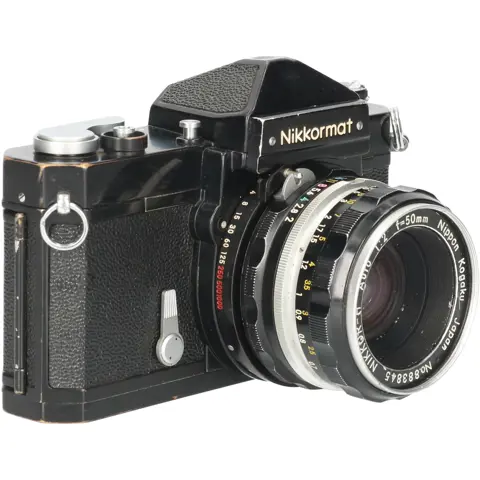 Tweedehands Nikon Nikkormat met 50mm f/1.2 CM5214