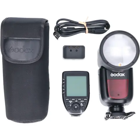 Tweedehands Godox Speedlite V1 Olympus en Panasonic met trigger CM5604