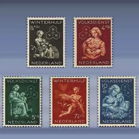 Winterdienst-Volksdienstzegels (1944)