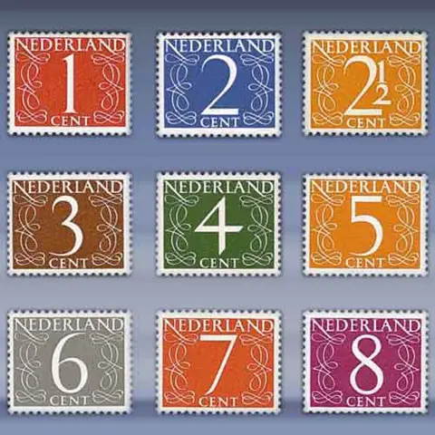 Cijfer zegels (1946)