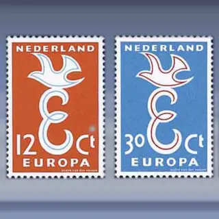 Europa zegels (1958)
