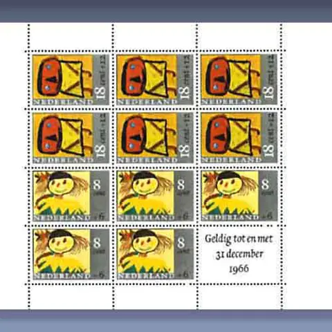 Kinderzegels (blok) (1965)