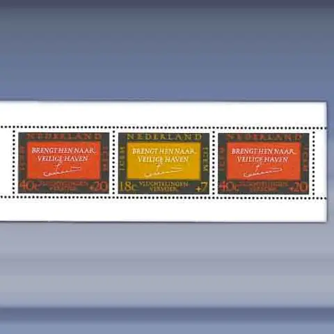 Vluchtelingenzegels (blok) (1966)