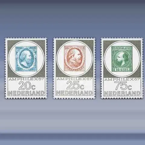 Tentoonstellingzegels Amphilex (1967)