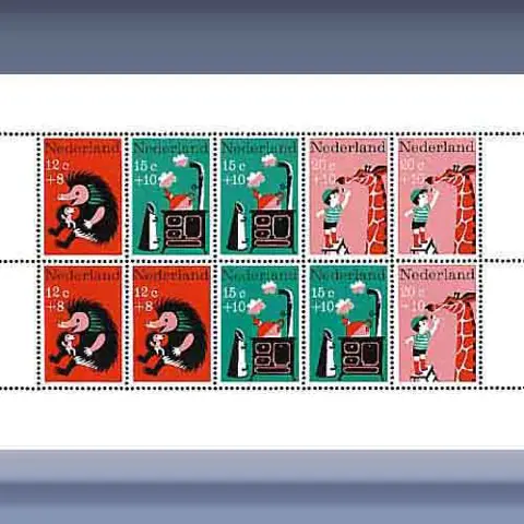 Kinderzegels (blok) (1967)