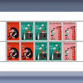 Kinderzegels (blok) (1967)