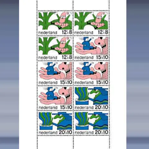 Kinderzegels (blok) (1968)