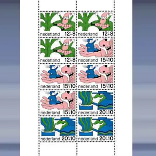 Kinderzegels (blok) (1968)