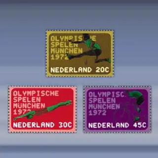 Olympiade-zegels (1972)