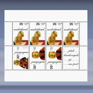 Kinderzegels (blok) (1972)