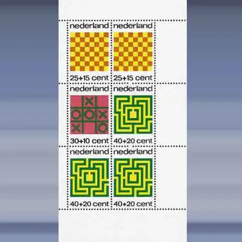 Kinderzegels (blok) (1973)