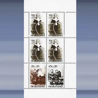 Kinderzegels (blok) (1974)