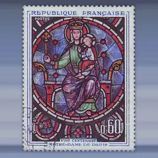 Vitrail de N.-D. de Paris (1964)