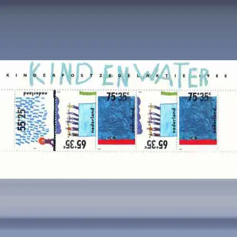 Kinderzegels (blok) (1988)
