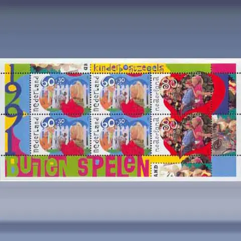 Kinderzegels (blok) (1991)