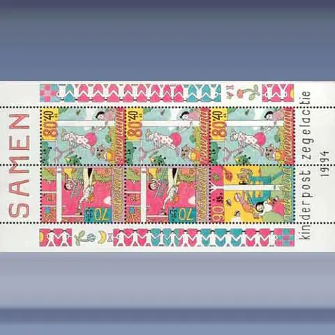 Kinderzegels (blok) (1994)
