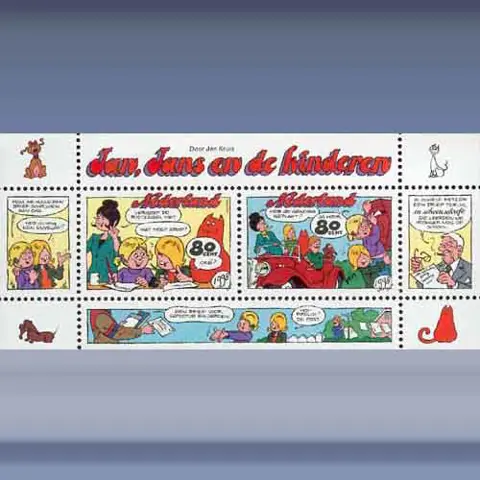 Strippostzegels (blok) (1998)