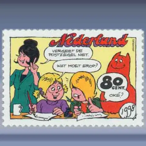 Stripzegel (uit P.B. 51) (1998)