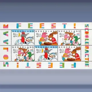 Kinderzegels (blok) (1998)