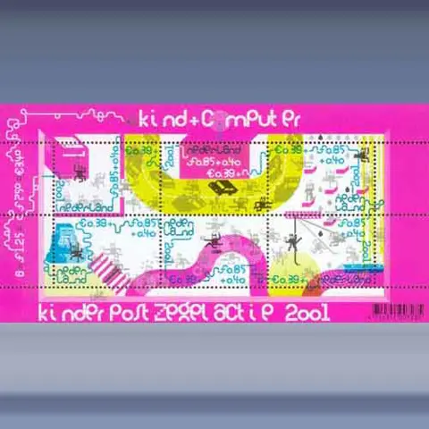 Kinderzegels (dubbele waarde) (2001)