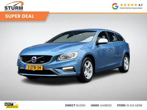 Volvo V60 1.6 T3 R-Design NL-Auto, Automaat incl. Trekhaak Afneembaar!