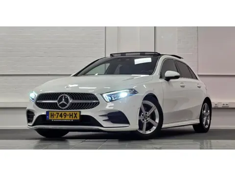 Mercedes-Benz A-klasse 160 Business Solution AMG 1e Eigenaar! apple car play sportstoelen/stuur