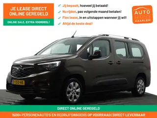 Opel Combo Tour 1.2 Turbo L2H1 Edition- 360 Camera, Stuur/Stoelverwarming, Xenon Led, 2x Schuifdeur,