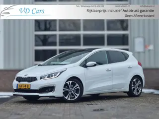 Kia Cee'd 1.6 GDI DynamicLine AUTOMAAT*Vol opties*Geheugenstoel*Navigatie*Leder*Panodak*Camera*PDC*C